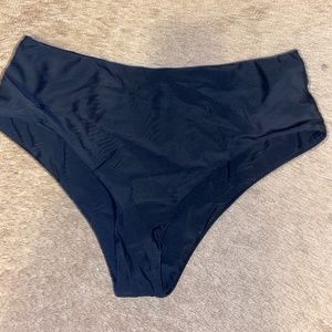 Black bikini bottoms